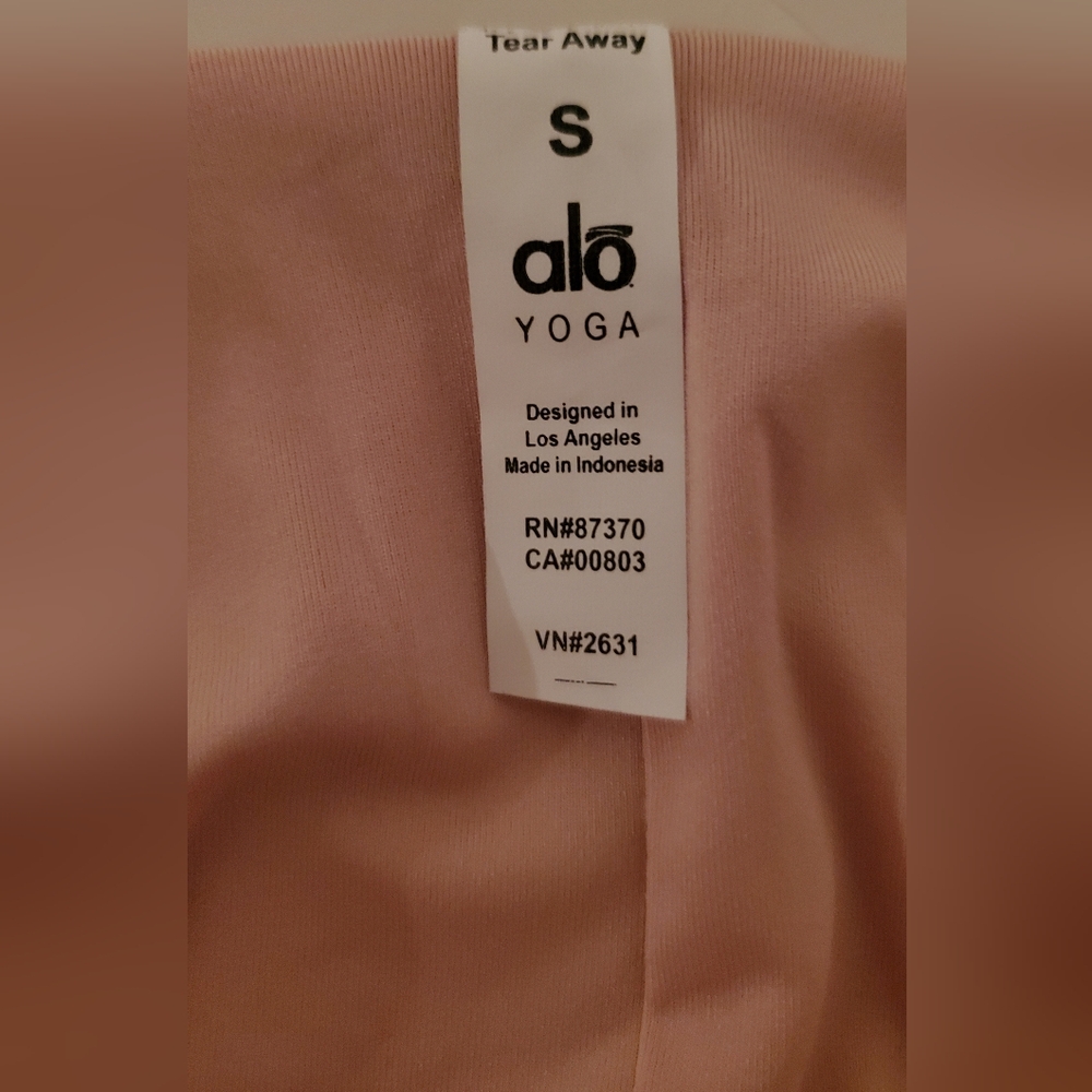 ALO Yoga Light Pink Sleeveless Dress - Picture 6 of 8